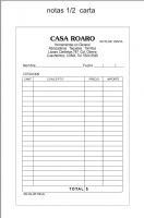 NOTAS DE REMISION MEDIA CARTA